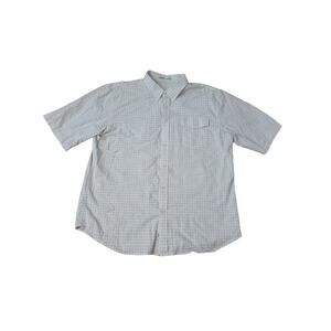 Criquet Mens 2XL Plaid Short-sleeve button shirt in good condition.